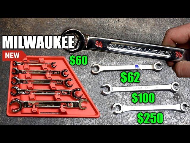 Milwaukee's New Line Wrenches vs Professional Tools Mac, Snap-On, Proto