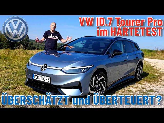 VW ID.7 Tourer Pro im Härtetest: Überschätzt und Überteuert? Hier gibts die Antworten!