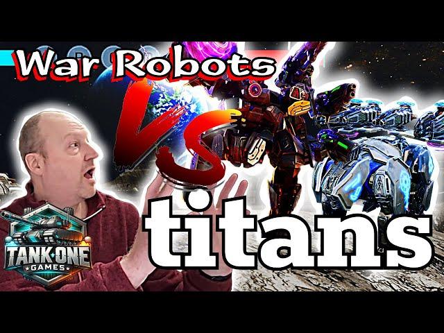 War Robots Gameplay: INSANE Titan Robot TRYOUT 