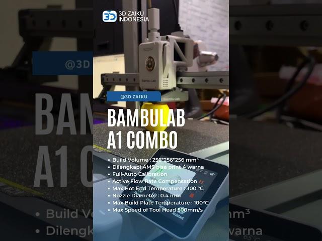 Bambulab A1 Combo with AMS Multi Material 3D Printer Linear Rail