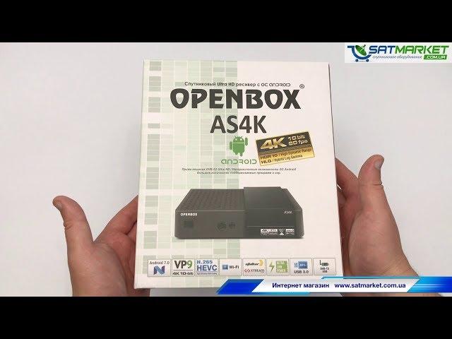 Видео обзор Openbox AS4K