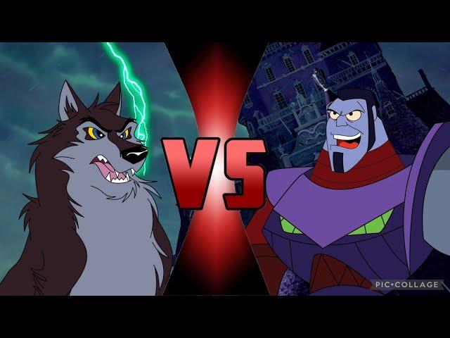 Pixar and Troublemaker's Beauty and the Wolf (1991) - Battle of the Tower