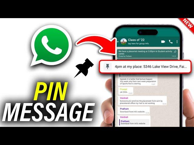 How to Pin A Message on WhatsApp - Full Guide