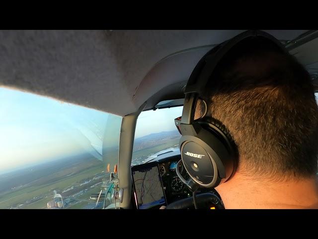 Landing practice with 1961 Comanche 250 and excessive float