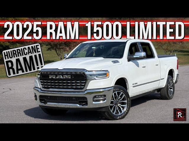 The 2025 Ram 1500 Limited Is The Ultimate Luxury Big Truck With A Hurricane Engine