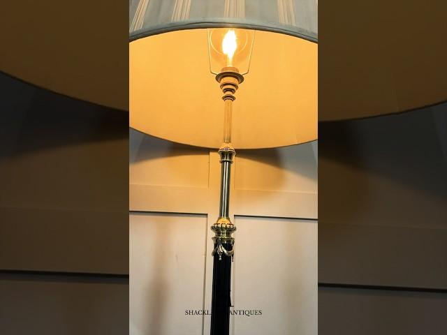 Brass telescopic standard lamp for Perfect Interior Design  #vintage