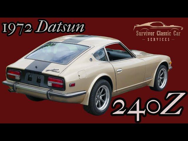 1972 Datsun 240Z Fairlady Z, Nissan, Survivor Classic Cars Tampa Florida For Sale