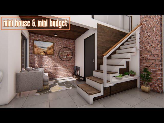 RUMAH ELEGANT BIAYANYA GAK BIKIN PINGSAN!! Desain rumah di lahan 5x10 dengan 3 kamar