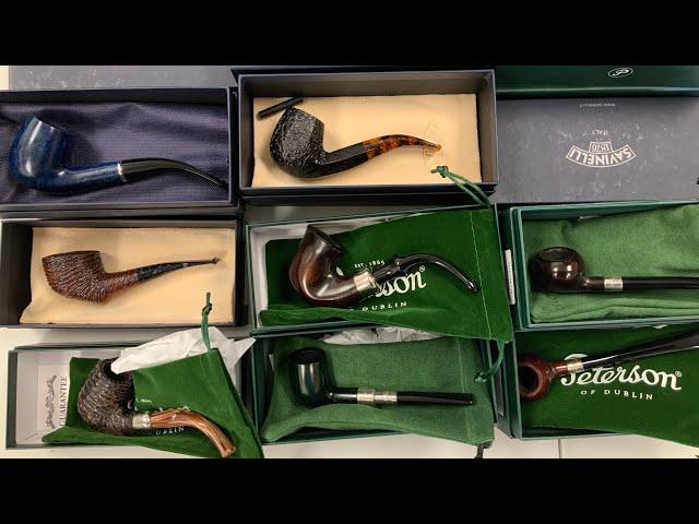 Savinelli Ottagono III & Peterson Carroll of Carrollton Pipe Unboxing