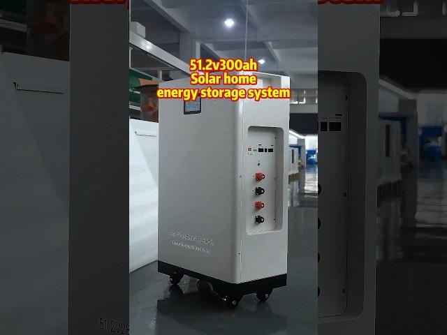 51.2v300ah Solar mobile home energy storage system #solarenergystorage #homeenergystorage #lifepo4