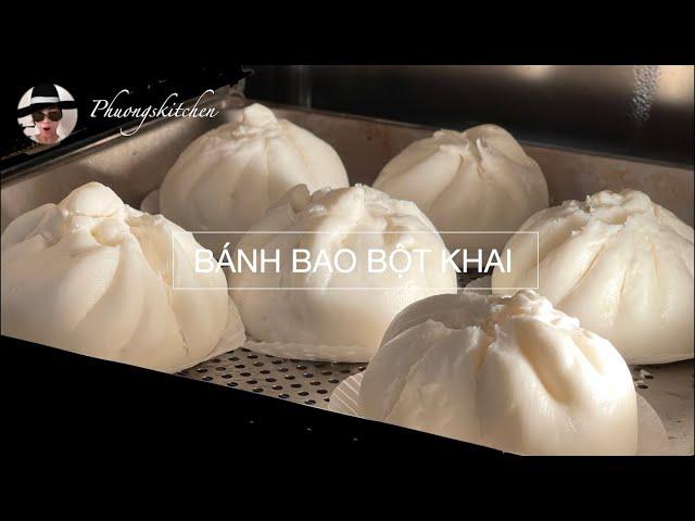 Steamed buns , no instant dry yeast,  no fermentation