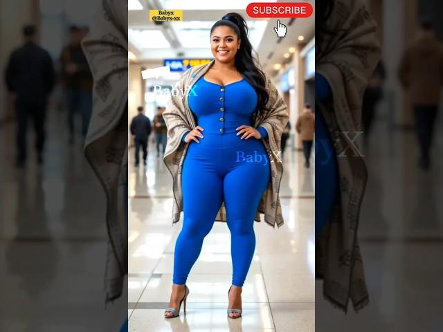 Bold & Beautiful in Blue | Trendy Plus-Size Fashion Inspiration USA