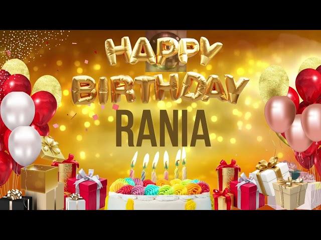 RANiA - Happy Birthday Rania