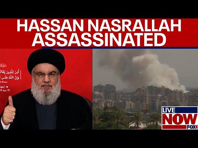 BREAKING: Hezbollah leader Hassan Nasrallah DEAD in Israel strike on Beirut, terror group confirms |