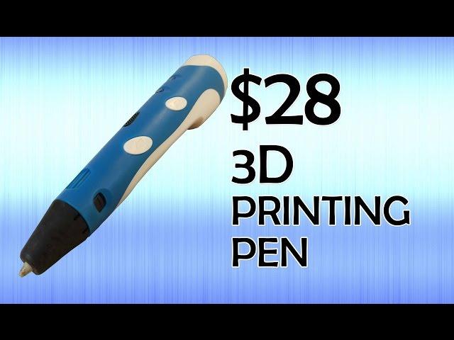 Cheap 3d printing pen review and demo!!