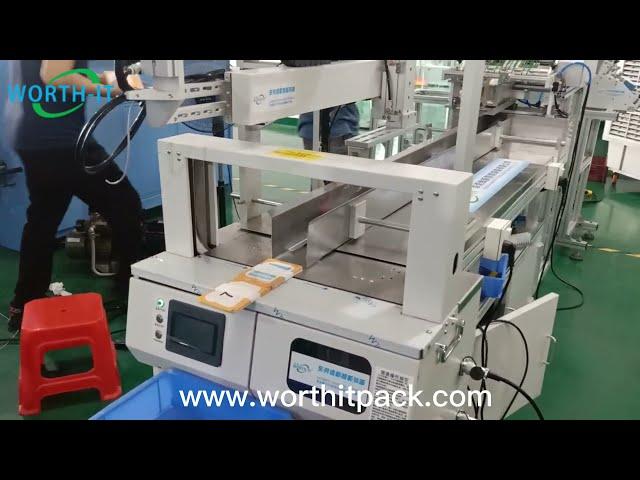 card feeder online with  banding machine auto production line