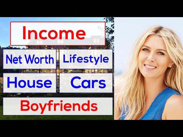 Maria Sharapova Income, House, Cars, Luxurious Lifestyle & Net Worth