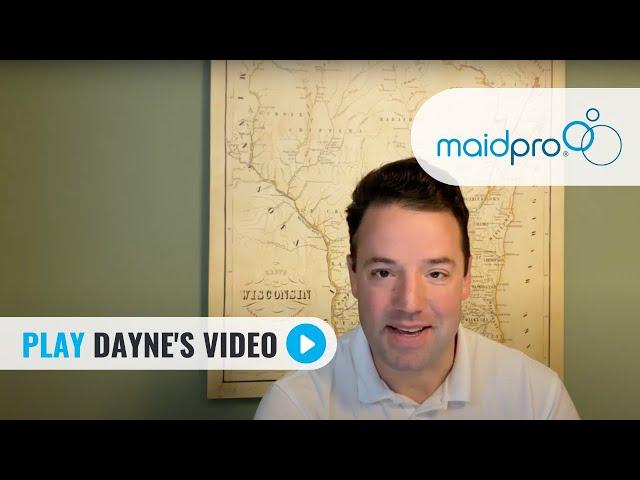 MaidPro, Dayne Shuda - Franchise Social Media Testimonial