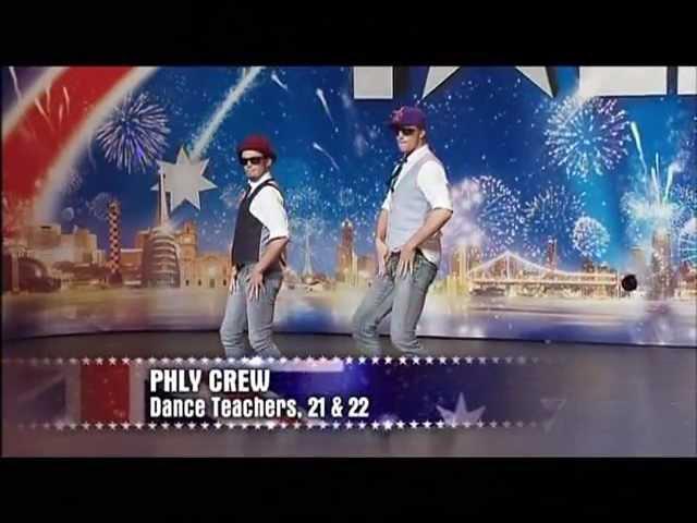 Phly Crew - Dance Duo -  Australia's Got Talent 2012 audition 7 [FULL]