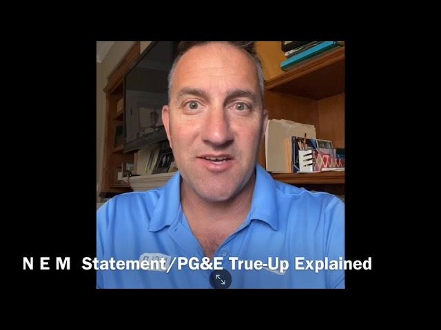 How to Understand My PG&E True Up