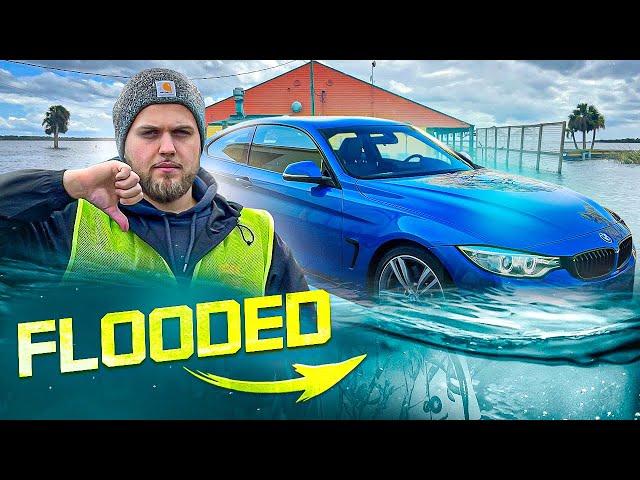 I Just BOUGHT A "FLOODED" BMW 435i From Copart Full Of Surprises!