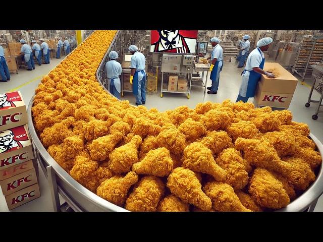 Os Agricultores Estão Processando Bilhões De Pedaços De Frango Do KFC Dessa Maneira