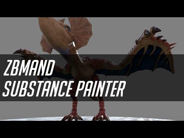 Substance painter with zbmand #6_monster hunter