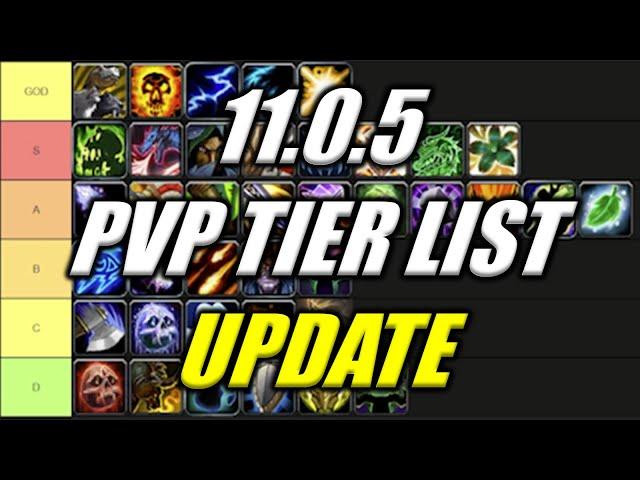 11.0.5 PVP Tier List *UPDATE*