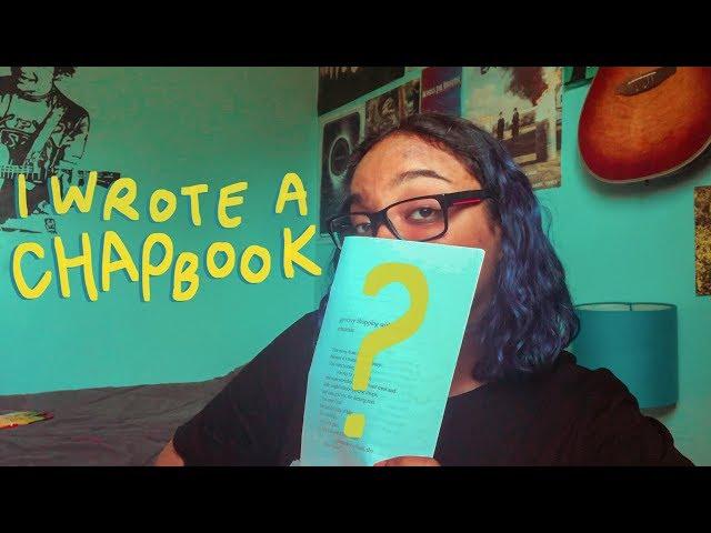 Talking about my chapbook! | Talk Therapy for Apparitions