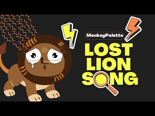 Lost Lion Song | Nursery Rhyme | Super Fun Video | Puzzle Song | Animal song | K-Pop Style