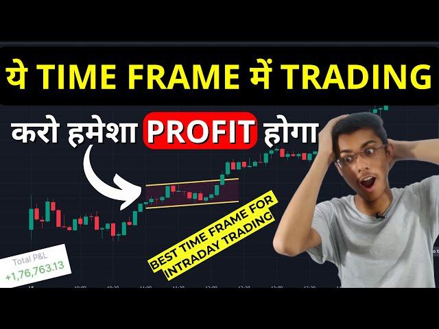 ️best time frame for intraday trading | intraday trading strategies | trading best time frame