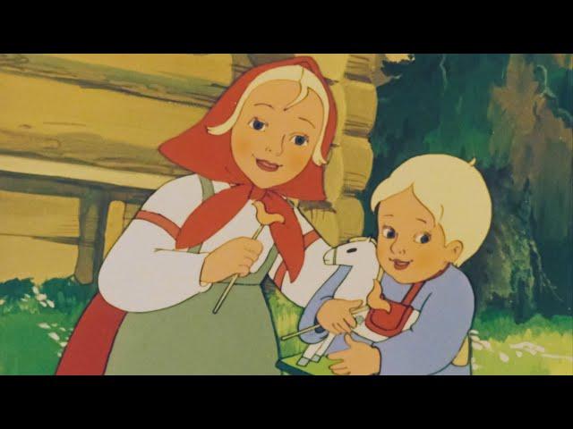 Гуси-лебеди мультфильм (Gusi Lebedi) 1949 - Золотая коллекция Soyuzmulfilm