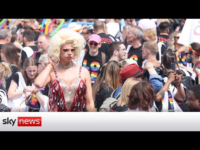 Thousands gather for London Pride