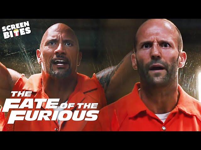 "I Will Beat Your Ass Like A Cherokee Drum'' | The Fate Of The Furious (2017) | Screen Bites