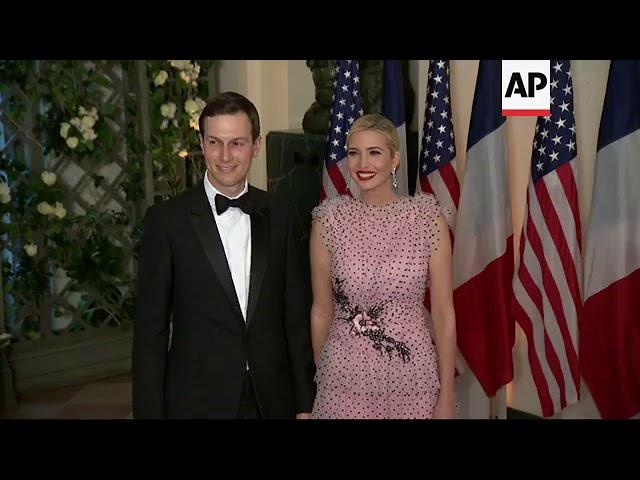 Trumps Welcome Macrons For First State Dinner