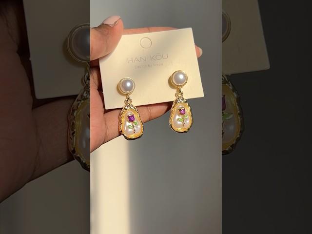 Meesho korean earrings haul,comment down for links 