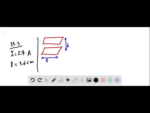 (II) At a given instant, a 2.8- A current flows in the wires connected to a parallel-plate capacito…