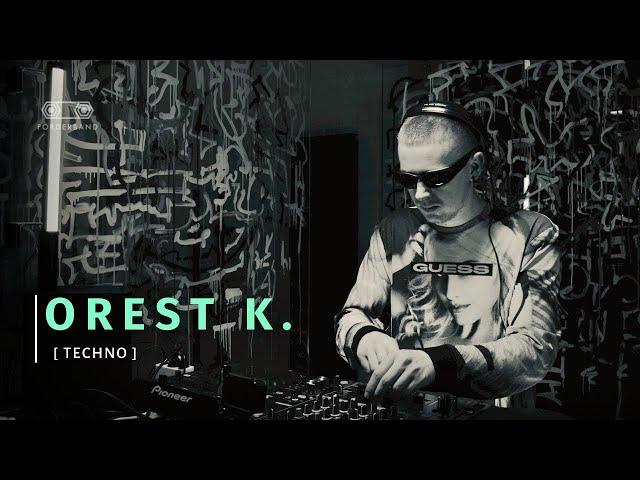 Orest K. Techno. Dj set. FOERDERZONE