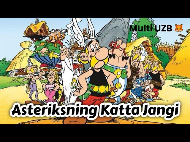 Asteriks va obeliks Asteriksning katta jangi uzbek tilida Full HD