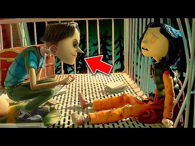 11 Cenas Incríveis que Foram DELETADAS em Coraline