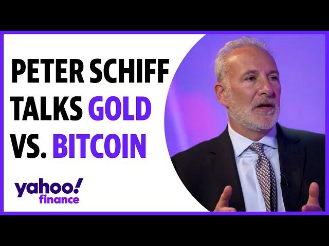 Peter Schiff talks gold, calls Bitcoin 'a pure Ponzi' scheme