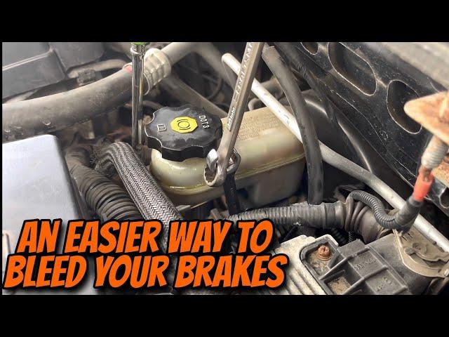 How to replace a master cylinder without bleeding the system… Works on anything/ Chevy Equinox