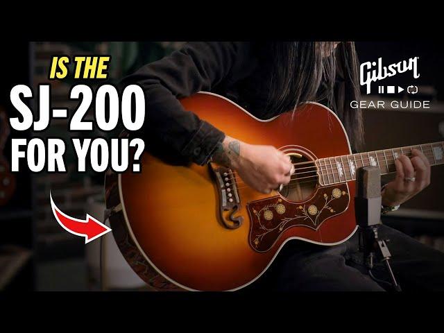 What's The Gibson SJ-200 Acoustic Sound? Should YOU Play an SJ-200?