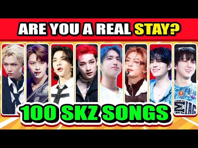 NAME 100 STRAY KIDS SONGS - STAY SINCE DAY1? | KPOP QUIZ 2024