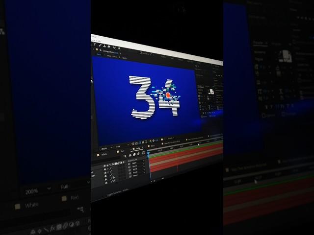 Proximity text animation in after effects by sheikh sohel #motiongraphics