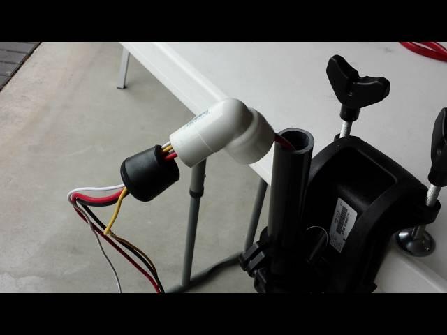 DIY Shortened and Modified Trolling Motor Shaft for Kayak