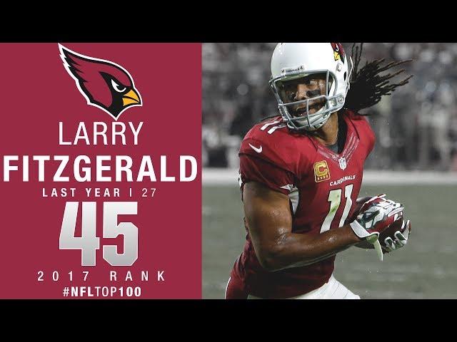 #45: Larry Fitzgerald (WR, Cardinals) | Top 100 Players of 2017