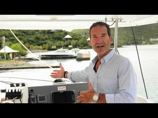 Paul Cayard on The Moorings 4800 Sailing Catamaran