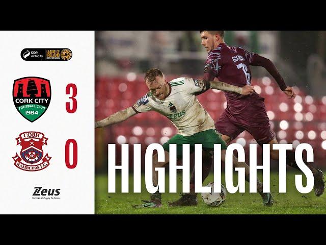 City win in brutal conditions! | City 3-0 Cobh Ramblers | Highlights