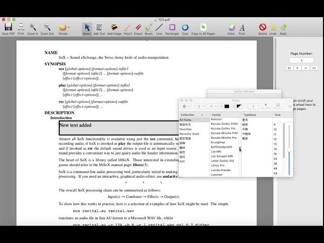 How to Erase Text on a PDF file and Add your Own Text by PDF Editor Mac